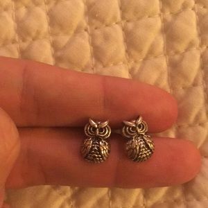 Quirky owl earrings